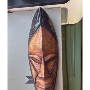 Hand Carved African Style Wooden Mask
